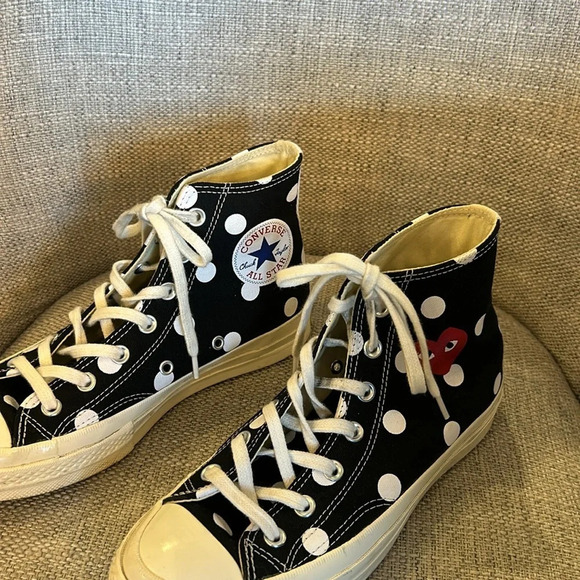 Comme Des Garçons Play x Converse Chuck 70  Hi top Sneakers - Picture 6 of 12
